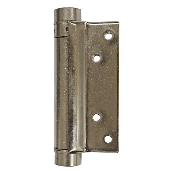 Kétirányba nyíló rugószsanér Nickel, L=100mm