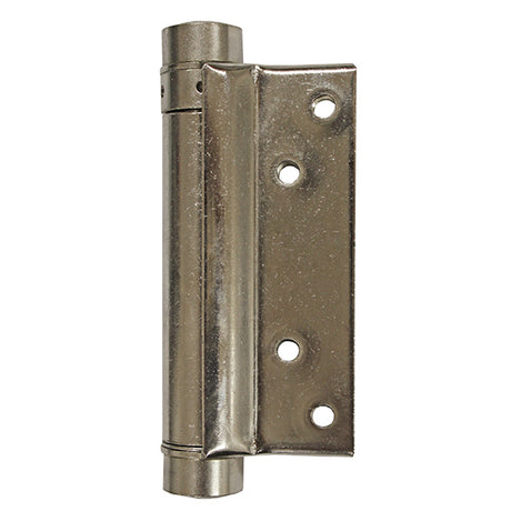 Kétirányba nyíló rugószsanér Nickel, L=100mm