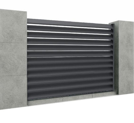 Kerítéskészlet 20x120-as lamellával, 1,7x2m
