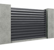 Kerítéspanel 20x120 lamellával, 1,7x2m