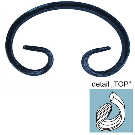 C - elem h150, b80, 12x6mm