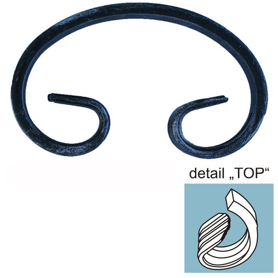C - elem h150, b80, 12x6mm
