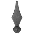 Kovácsoltvas csúcsdísz h125, b39, n24mm