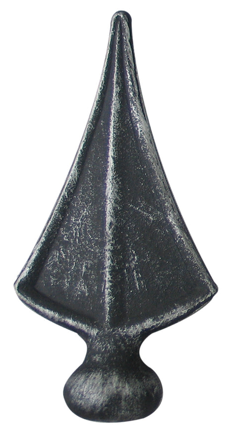 Kovácsolt csúcsdísz h125mm