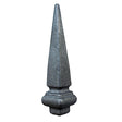 Kovácsolt csúcsdísz h107, b25, n15x15mm
