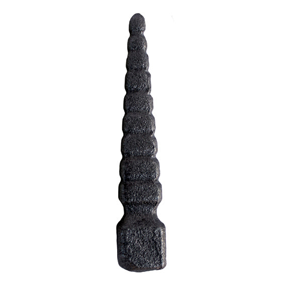 Kovácsolt csúcsdísz h110, b19, n19x19mm