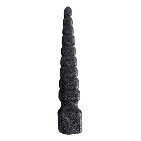 Kovácsolt csúcsdísz h110, b19, n19x19mm