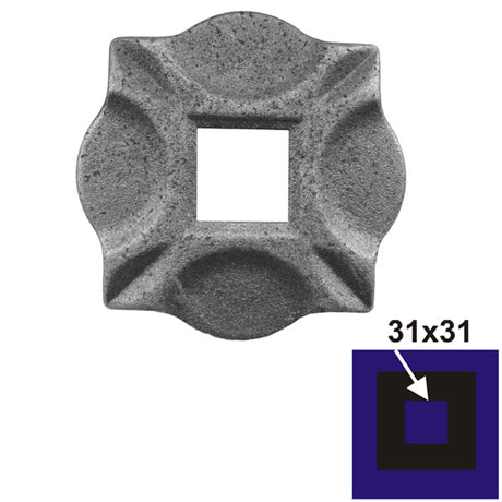 Talpelem 100x100, 31x31, t10mm