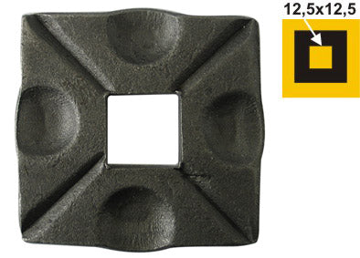 Rozetta 52x52, 13x13, t6mm