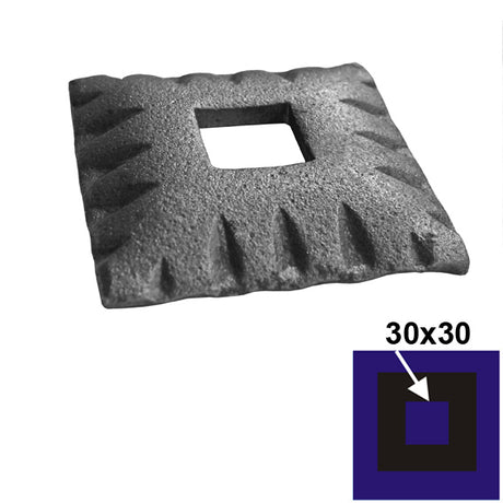 Rozetta 80x80, 31,5x31,5 , h20mm