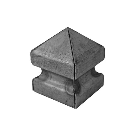 Oszlopvég lezárókupak h70, b51x51, t1,5mm