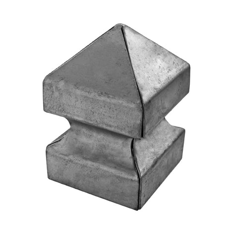 Oszlopvég lezárókupak 100x100, h136, t1,7mm