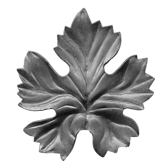 Lemez szölőlevél h150, b140, t2mm