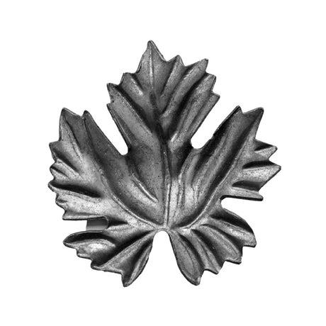 Lemez szölőlevél h95, b85, t1,5mm