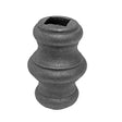 Fűzhető elem h67, D45, 14,5x14,5mm