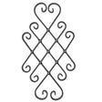Panel díszelem h580, b440, alt.h620, b380, 16x8mm