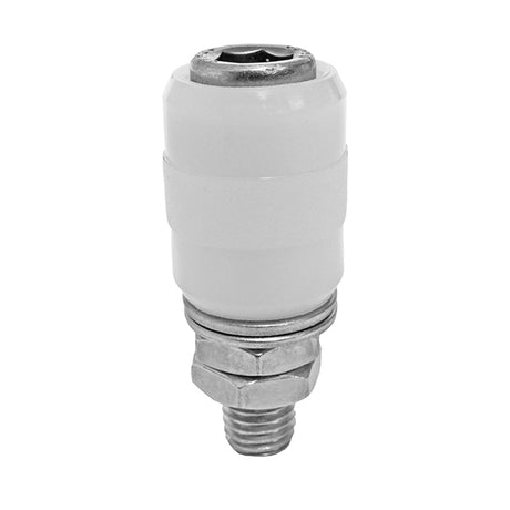 Nejlon vezetőgörgő, INOX, D32mm