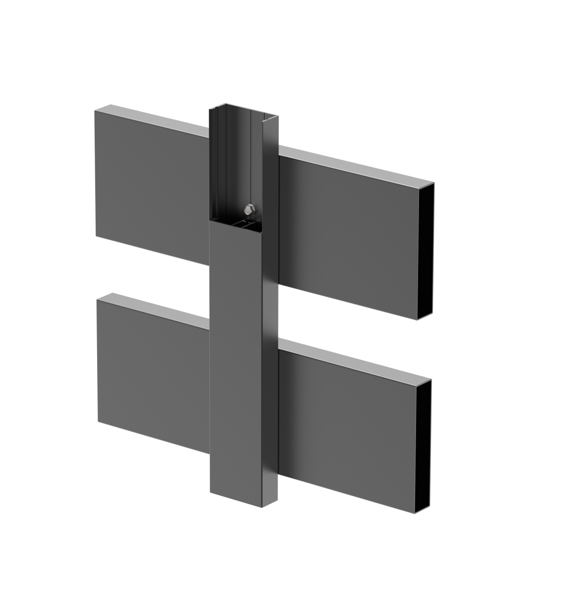Alumínium U-adapter 45x20-6000mm R7016