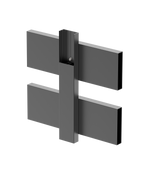 Alumínium U-adapter 45x20-6000mm R7016