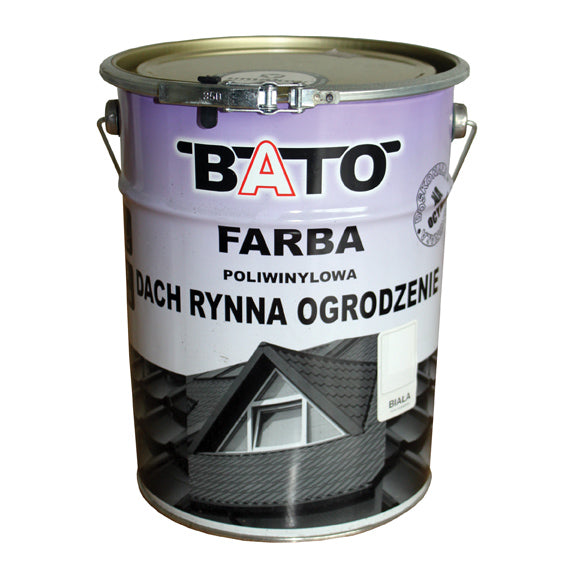 Polivinil festék, fehér RAL9003 satin 6,3kg (5L)