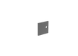 Alumínium adapter fedél 18 mm-es lécekhez 40x38 R7016