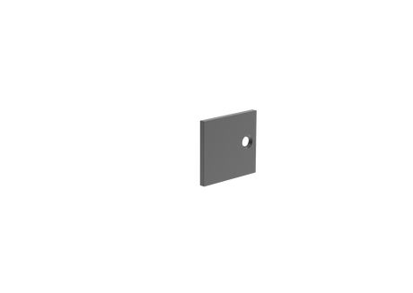 Alumínium adapter fedél 18 mm-es lécekhez 40x38 R7016