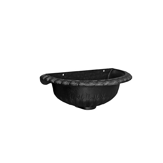 Szürkeöntvénytál derkor falikúthoz 450x250x175mm,