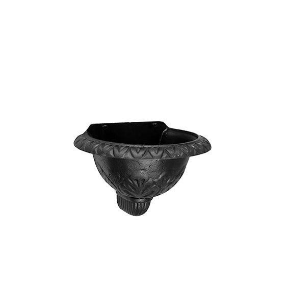 Falikút - szürkeöntvény 190x275mm, cast iron, blac