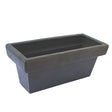 Szürkeöntvény virágcserép 270x120x110mm, cast iron