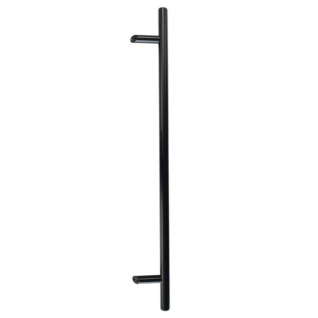 Rozsdamentes nyitómarkolat-üvegajtóra AISI304 BLACK