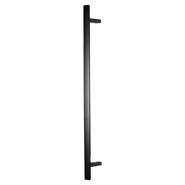 Rozsdamentes nyitómarkolat-üvegajtóra AISI304 BLACK