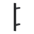 Rozsdamentes nyitómarkolat-üvegajtóra AISI304 BLACK