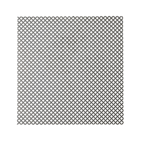 Lyukasztott lemez Fe Kereszt 10x10mm 1x2m