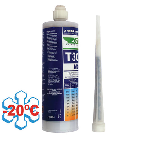 Fagyálló vegyitipli - ragasztó dübel 300ml, -20°C