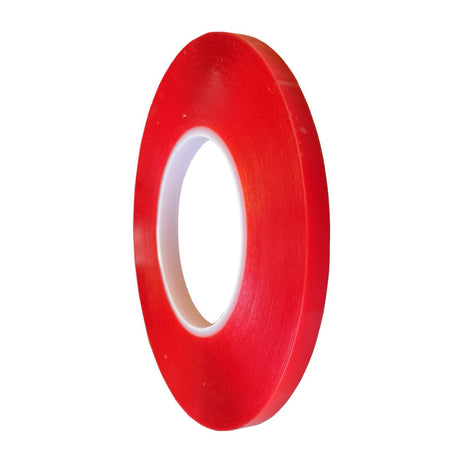 Kétoldalú ragasztószalag, t 0,205/9mm=50fm