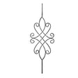 Korlátpálca h900, b290, 12x12/12x6mm