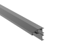 Alsó vezetőprofil tolókapukhoz 6000 mm R7016