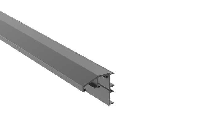 Alsó vezetőprofil tolókapukhoz 6000 mm R7016