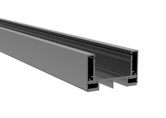 66x40-1500mm-es alumínium adapter 46mm-es redőnyökhöz R7016